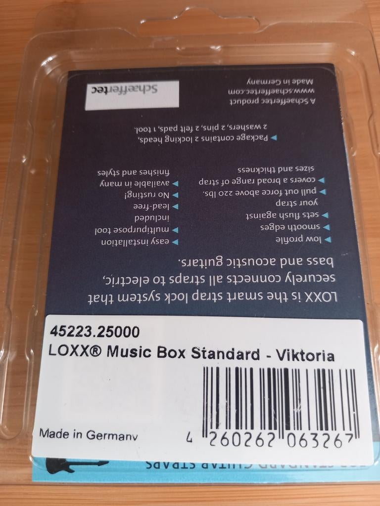 LOXX Strap Lock Systeem - Muziekdoos Standaard - Viktoria, Muziek en Instrumenten, Ophalen of Verzenden