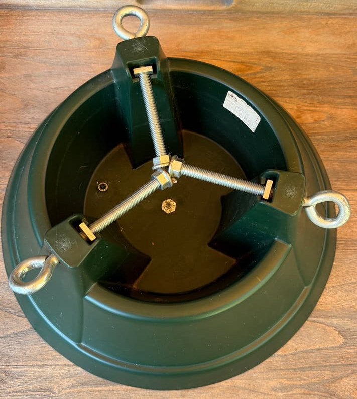 Elho Nordman kerstboomstandaard 39cm groen, Ophalen, Zo goed als nieuw