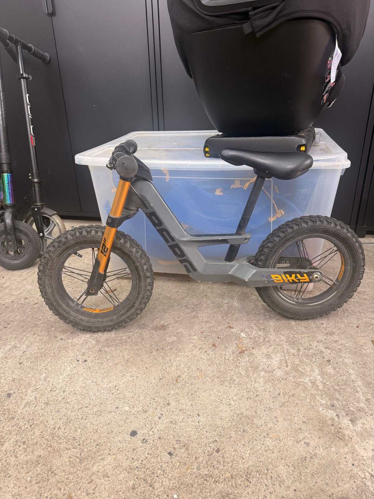 Berg loopfiets - gebruikt, Fietsen en Brommers, Fietsen | Kinderfietsjes, Ophalen, Zo goed als nieuw, 16 tot 20 inch
