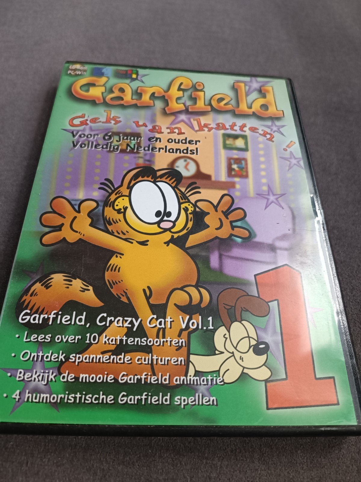 Garfield crazy cat vol.1 - dvd, Alle leeftijden, Ophalen of Verzenden, Zo goed als nieuw, Amerikaans