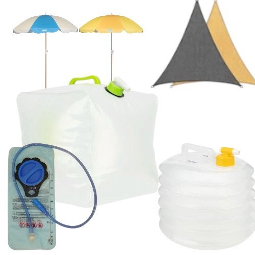 Waterzakken & watercontainers, schaduwdoeken en parasols, Ophalen, Nieuw