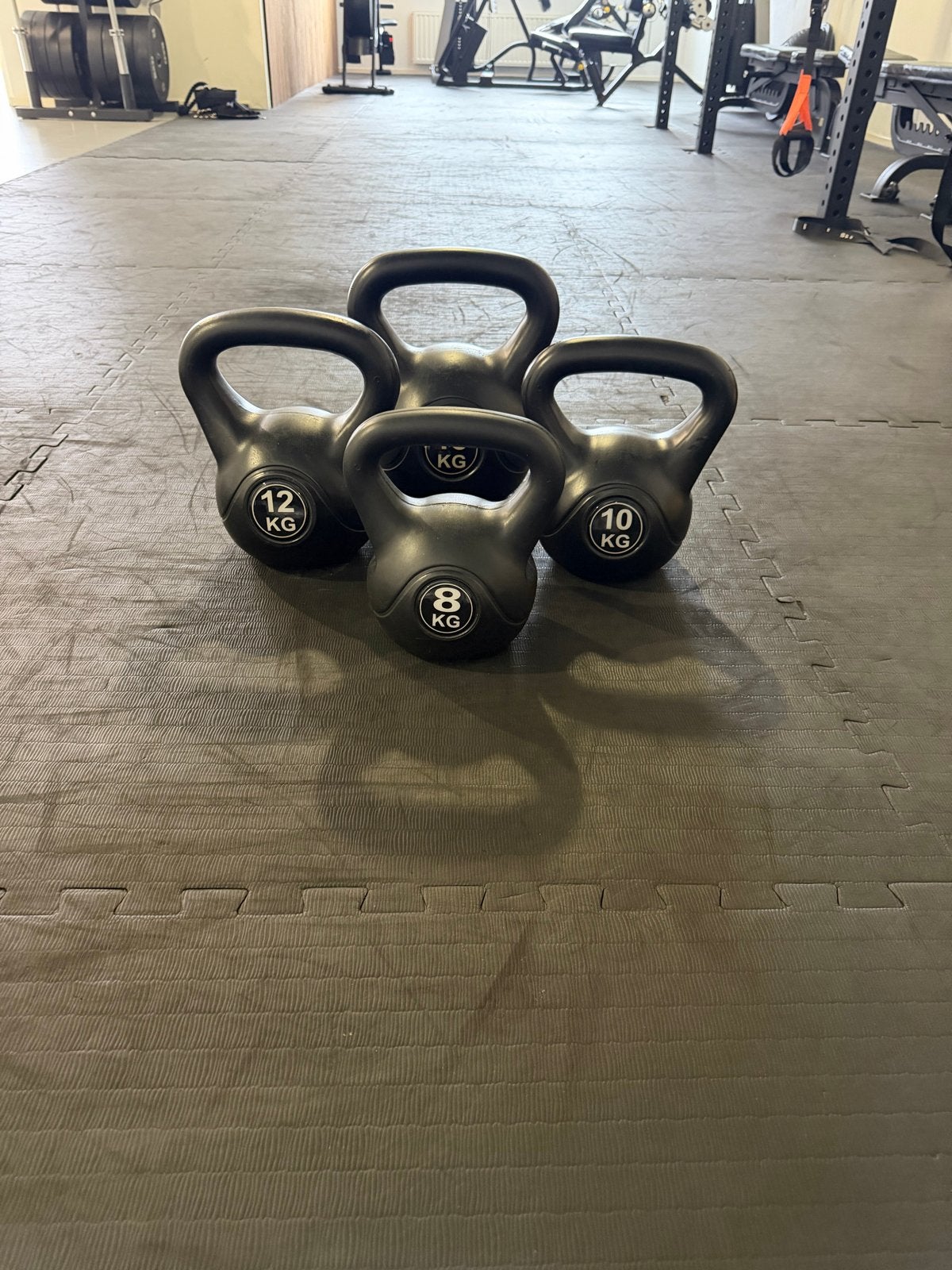 Tunturi Kettlebell Set, Sport en Fitness, Fitnessmaterialen, Ophalen, Gebruikt, Armen, Kettlebell