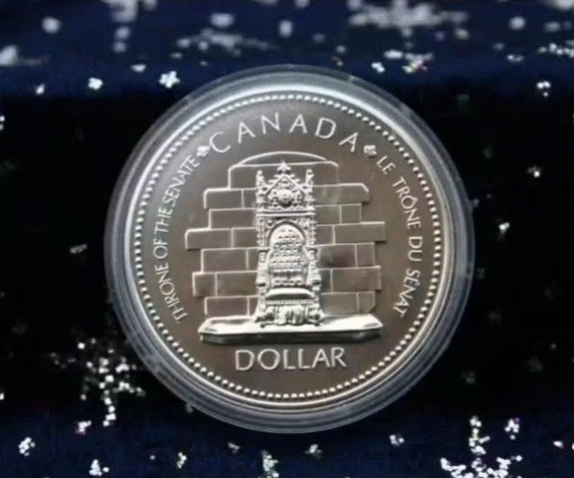 Canada - Silver Dollar 1977 BU - Silver Jubilee, Postzegels en Munten, Verzenden, Noord-Amerika, Losse munt, Zilver