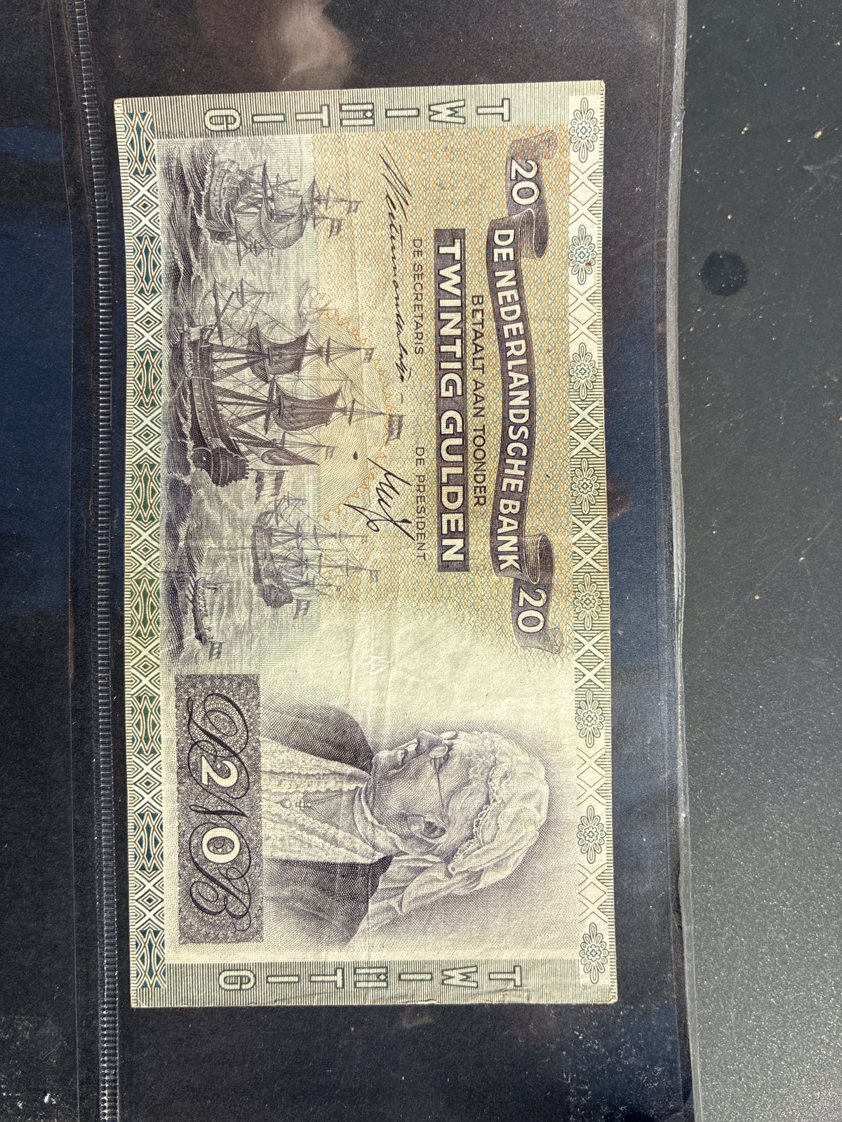 Zeldzaam 20 Gulden Biljet - De Nederlandse Bank 1941, Ophalen of Verzenden, Los biljet