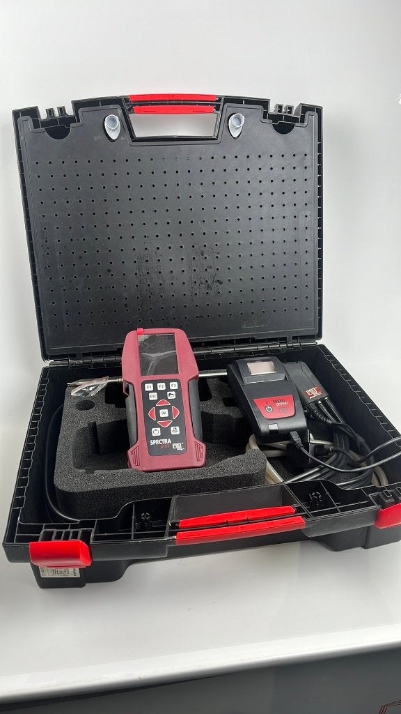 MRU Spectra Plus Rookgasanalysator Set – in draagkoffer, Ophalen of Verzenden, Gebruikt, Overige meters