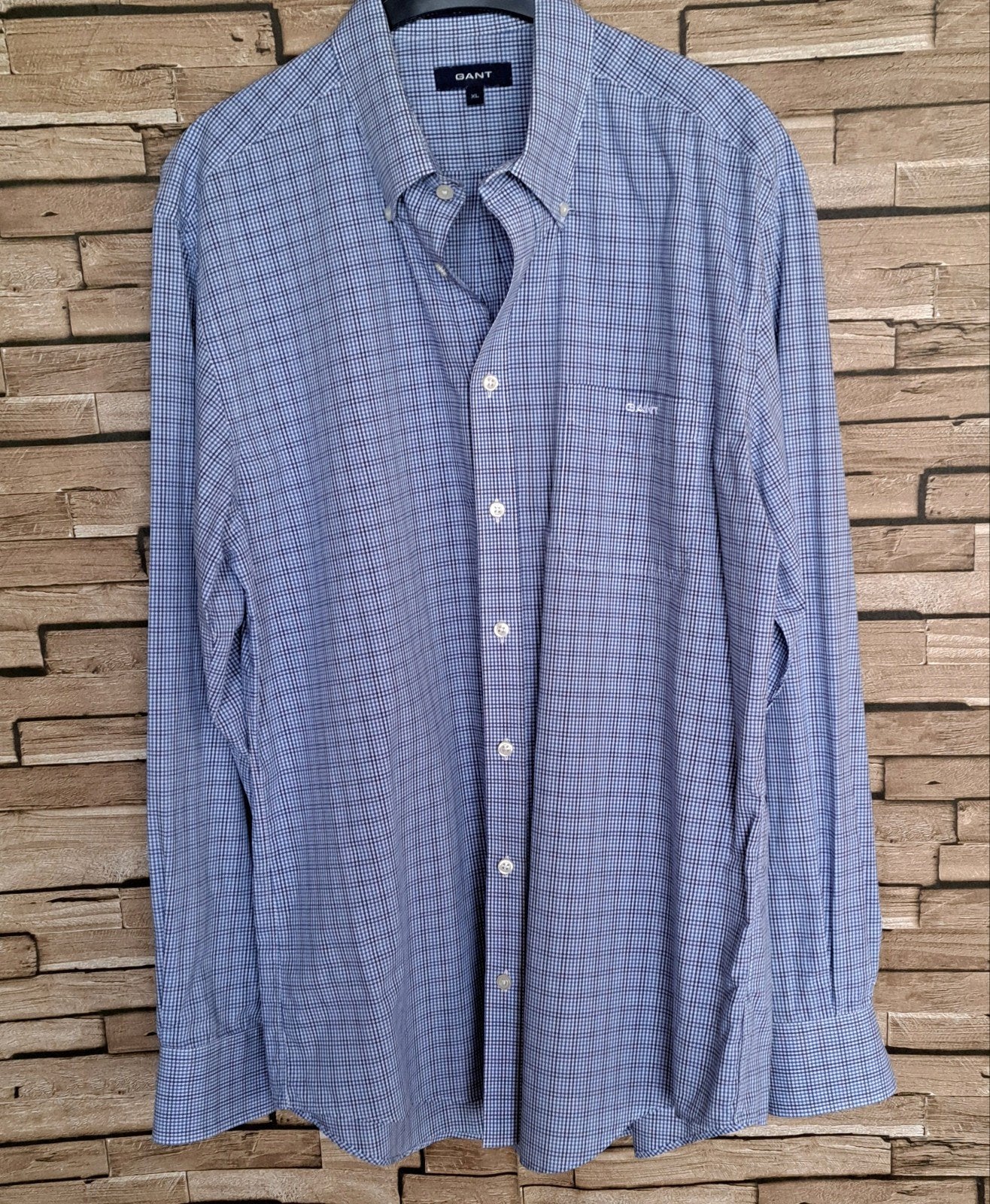 GANT -  Stijlvol Overhemd, XL, GANT, Zo goed als nieuw, X, Halswijdte 43/44 (XL)