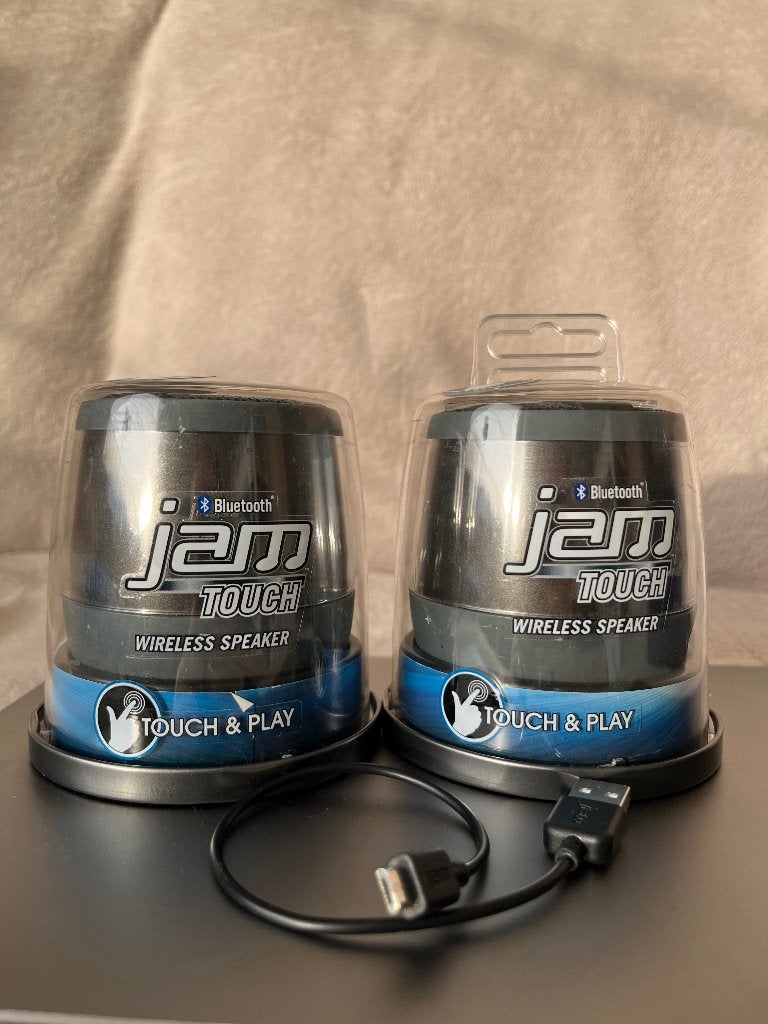 2x Jam Touch Bluetooth Wireless Speaker, Audio, Tv en Foto, Luidsprekers, Zo goed als nieuw, Overige typen, Minder dan 60 watt