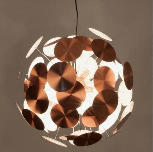 Zuiver Plentywork hanglamp koper - 65 cm, Ophalen of Verzenden, Zo goed als nieuw, Metaal, 50 tot 75 cm
