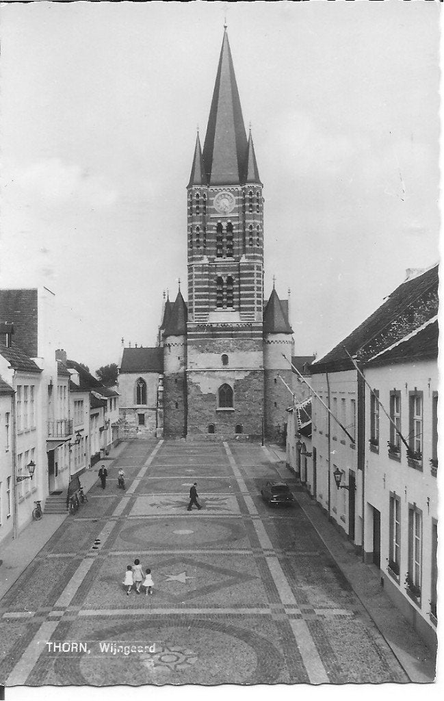 Oude ansichtkaart Thorn, Wijngaard - VVV Thorn, Verzamelen, Ansichtkaarten | Nederland, Ophalen of Verzenden, 1960 tot 1980, Ongelopen