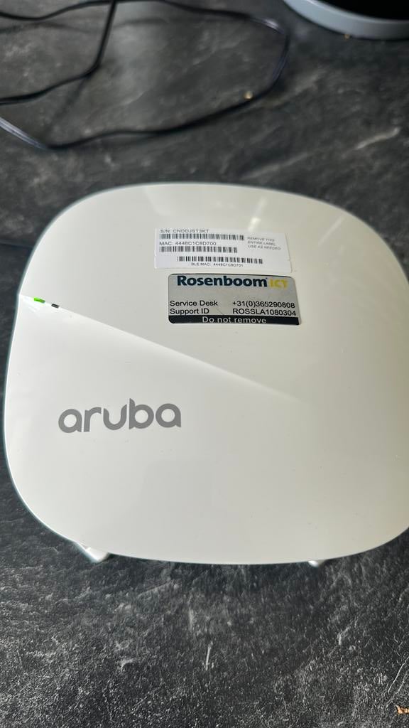 Aruba IAP-207 Access Point Stabiele Business WiFi Dual-band, Computers en Software, Accesspoints, Ophalen, Gebruikt