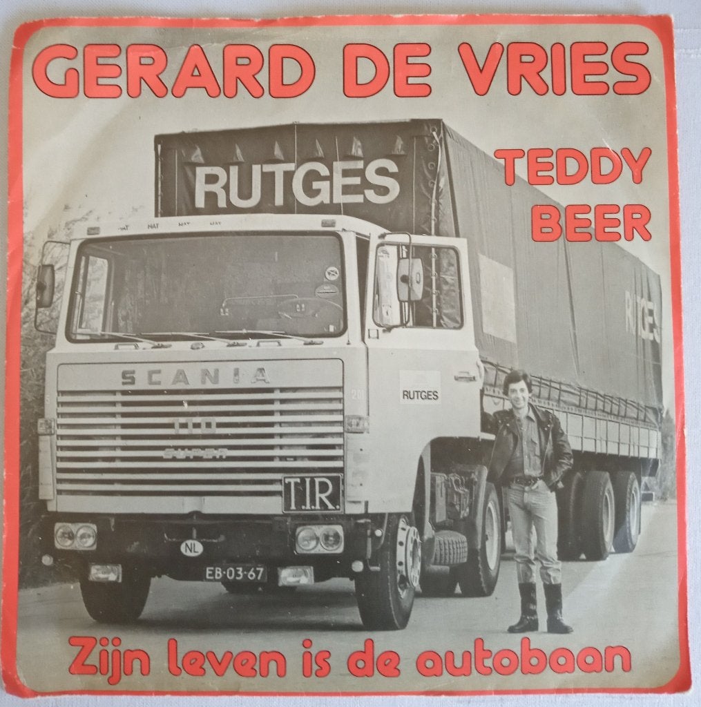 Gerard De Vries - Teddy Beer (Single), Fotohoes, 7 inch, Ophalen of Verzenden, Zo goed als nieuw