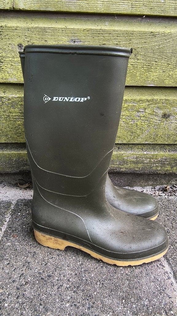Dunlop regenlaarzen maat 38, Ophalen, Gebruikt, Jongen of Meisje, Laarzen