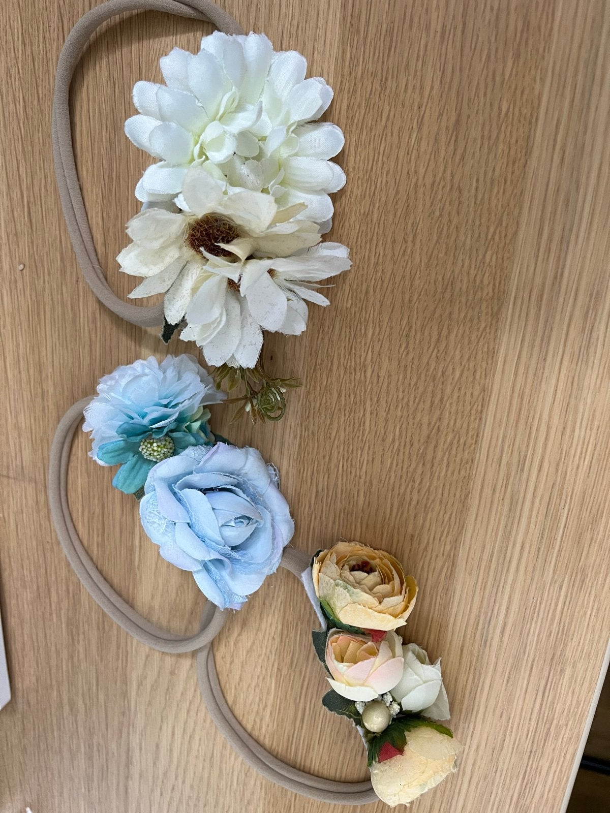 Baby haarbandjes voor newborn fotoshoots, Ophalen of Verzenden, Zo goed als nieuw