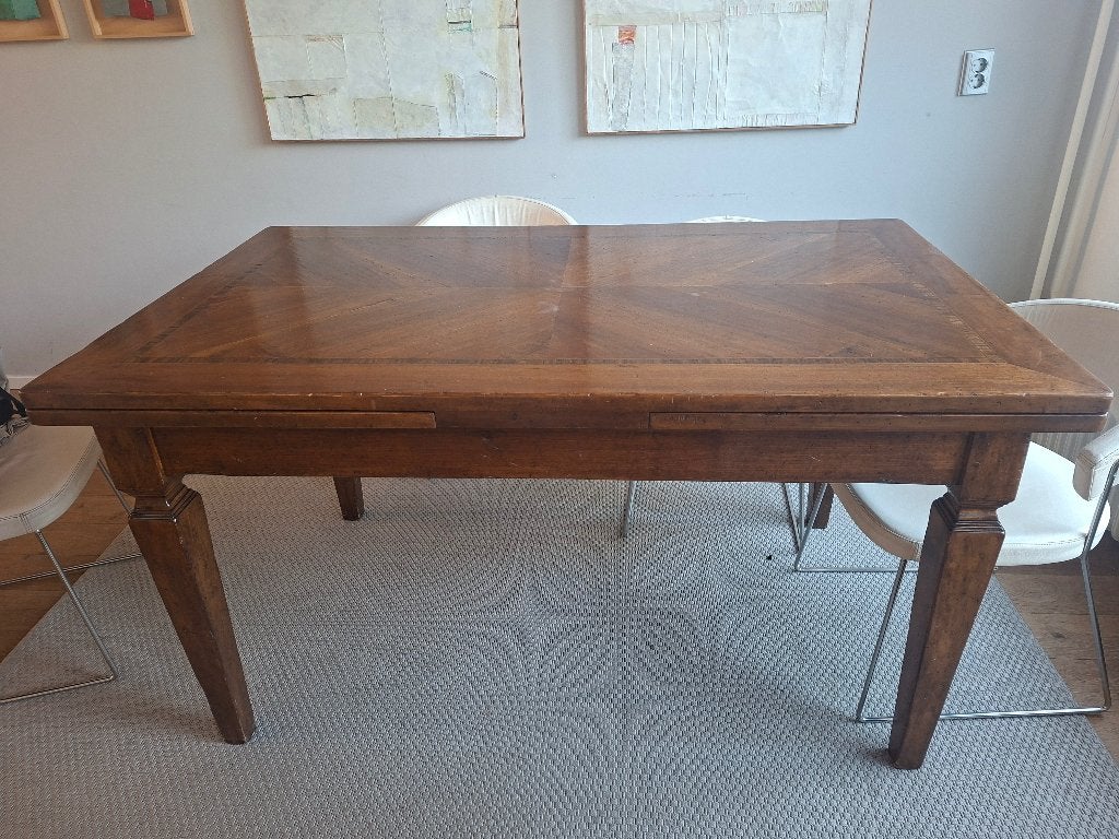 Antique eettafel, Ophalen, Gebruikt, Antique, 50 tot 100 cm