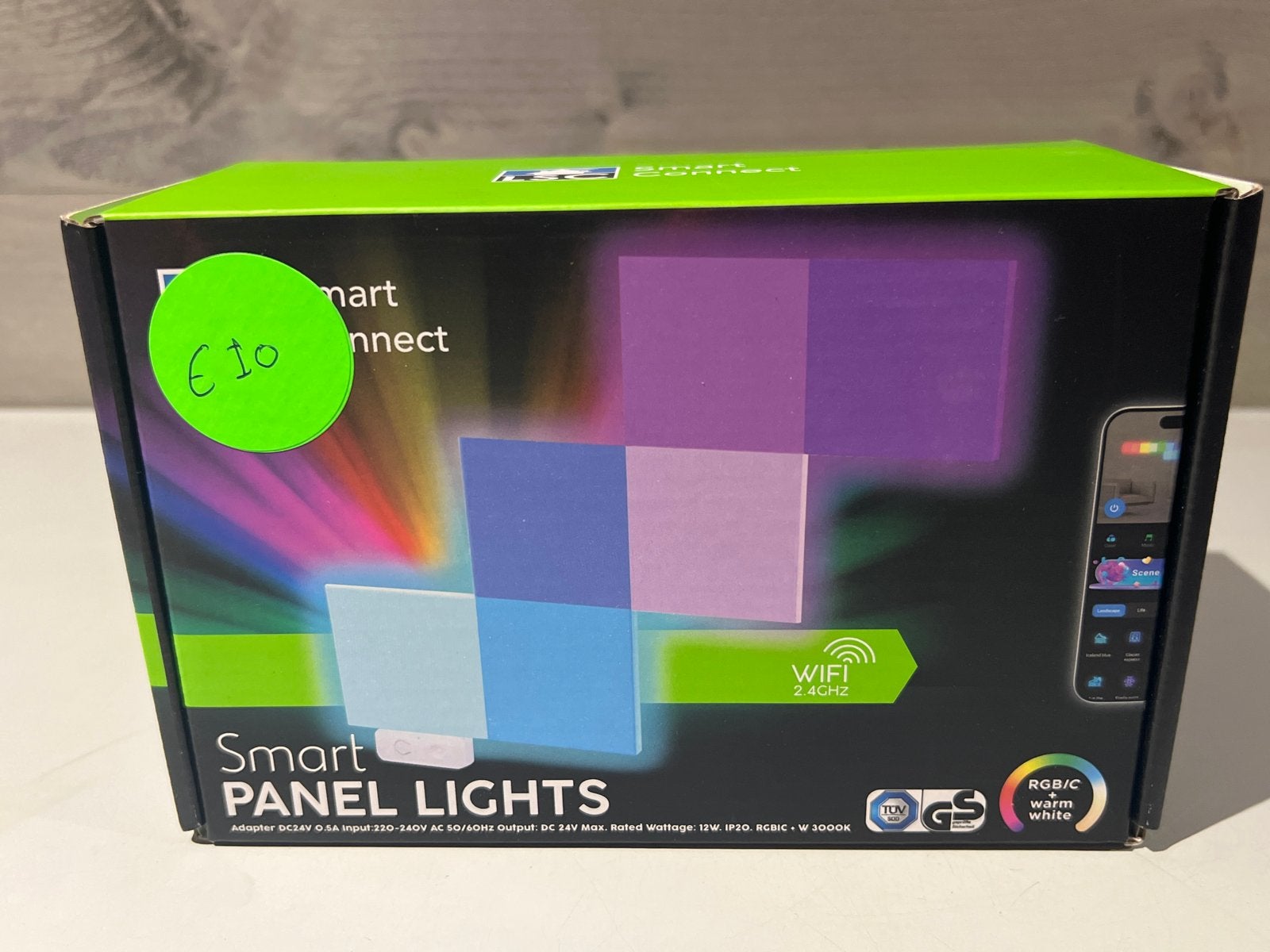 LSC Smart Connect Paneelverlichting (6 stuks), Overige merken, N, N, Meerkleurig
