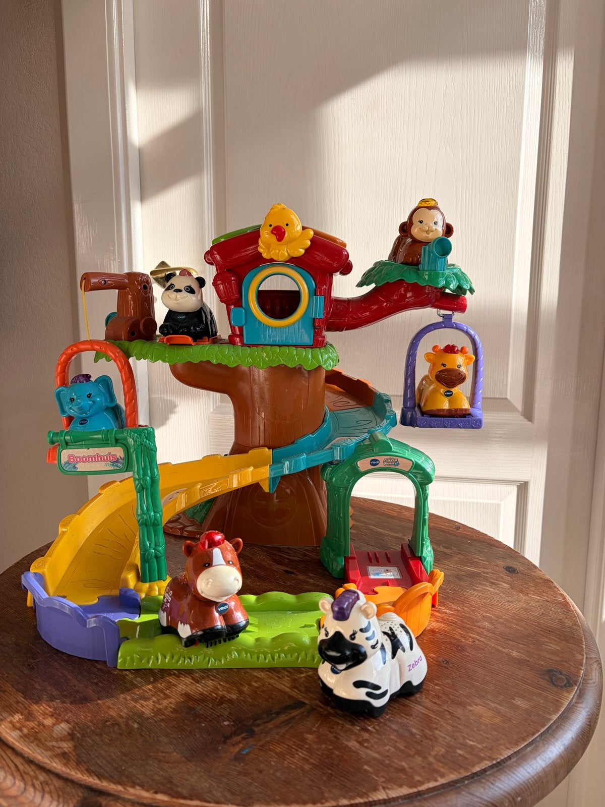 VTech Zoef Zoef Dieren Boomhuis Speelset met Dieren, Ophalen, Gebruikt, Met geluid