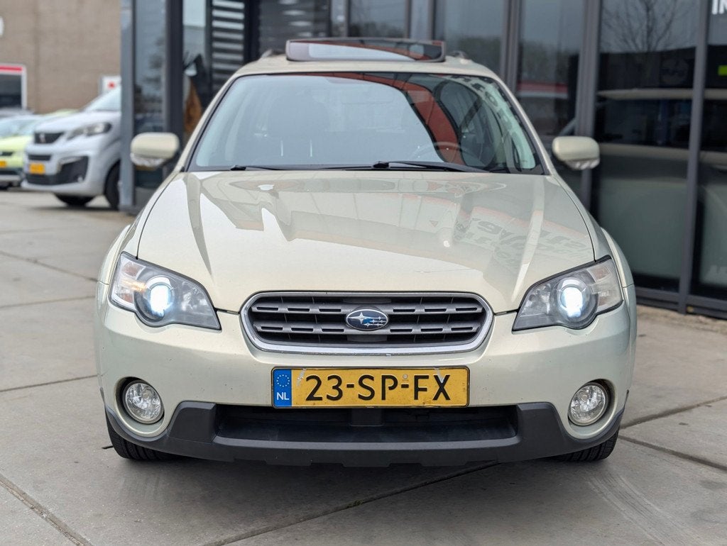 Subaru Outback 2.5i Comfort LPG 4x4 - Pano - Cruise - Airco, Stof, Zwart, 4 cilinders, Outback
