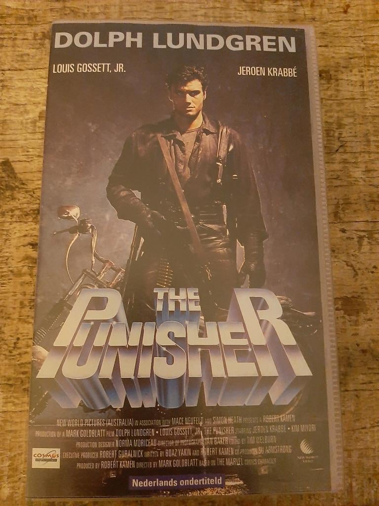 The Punisher VHS - Goede kwaliteit - Dolph Lundgren, Vanaf 16 jaar, Ophalen of Verzenden, Gebruikt, Actie en Avontuur