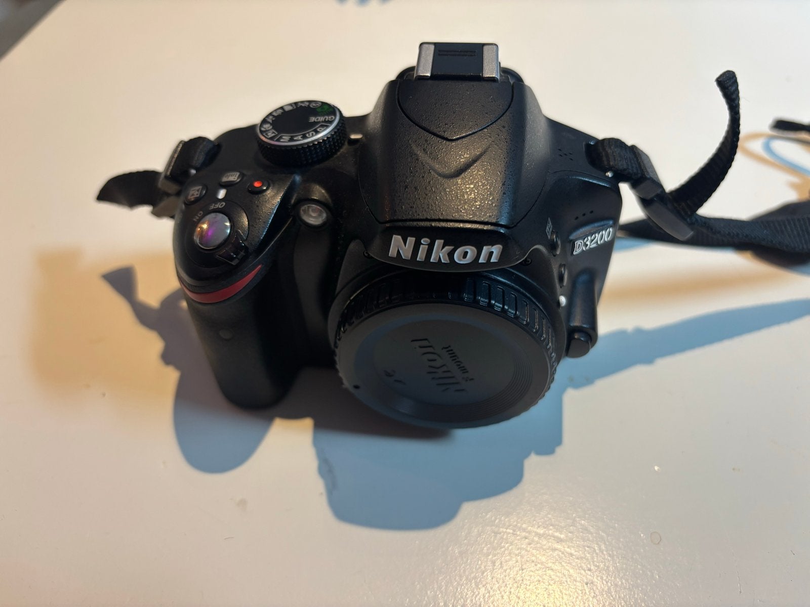 Nikon D3200 Spiegelreflexcamera met 18-105mm lens, Ophalen, Gebruikt, Spiegelreflex, Beeldstabilisatie