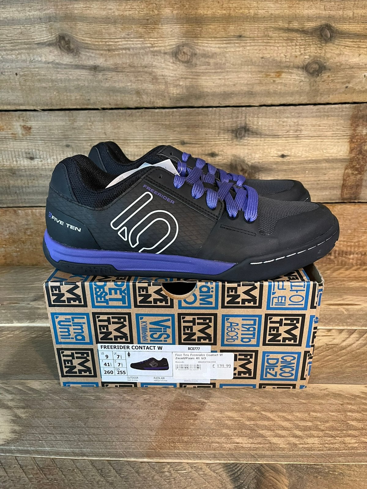 Five Ten Freerider Contact - zwart paars - maat 41 1/3, Ophalen of Verzenden, Nieuw, Overige maten, Schoenen