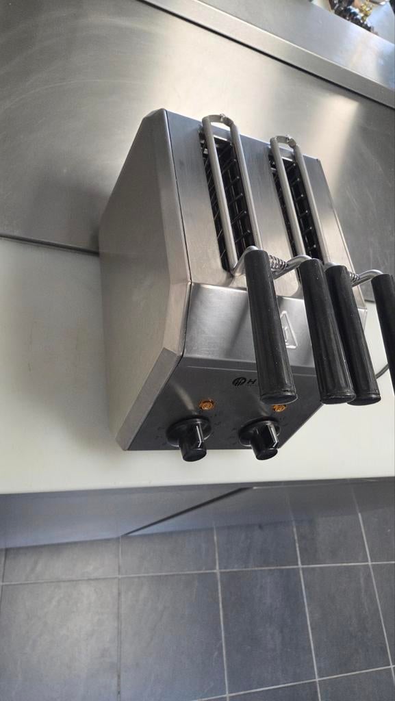 Hendi Toaster - Professionele RVS Broodrooster, Ophalen, Gebruikt
