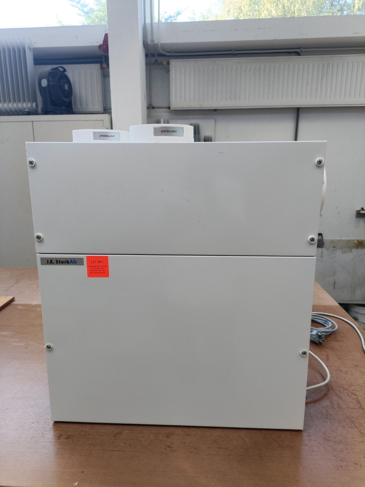 J.E. StorkAir WTW 11/15TP Ventilator/Afzuiger, Ophalen, Zo goed als nieuw, Ventilator en Afzuiger