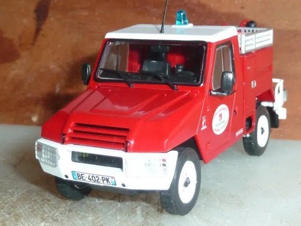 Auverland A2 CCFL bosbrandweer IXO/Hachette 1:43, Ophalen of Verzenden, Nieuw, Auto, Overige merken