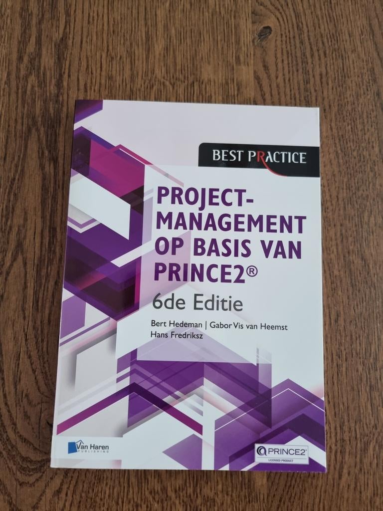 Projectmanagement op basis van PRINCE2 6de Editie, Boeken, Studieboeken en Cursussen, Ophalen of Verzenden, Nieuw, Niet van toepassing