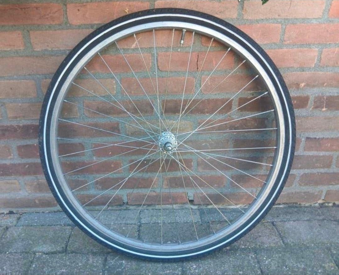 26 inch voorwiel - Uitstekende staat, Ophalen of Verzenden, Zo goed als nieuw, Elektrische fiets, Wiel