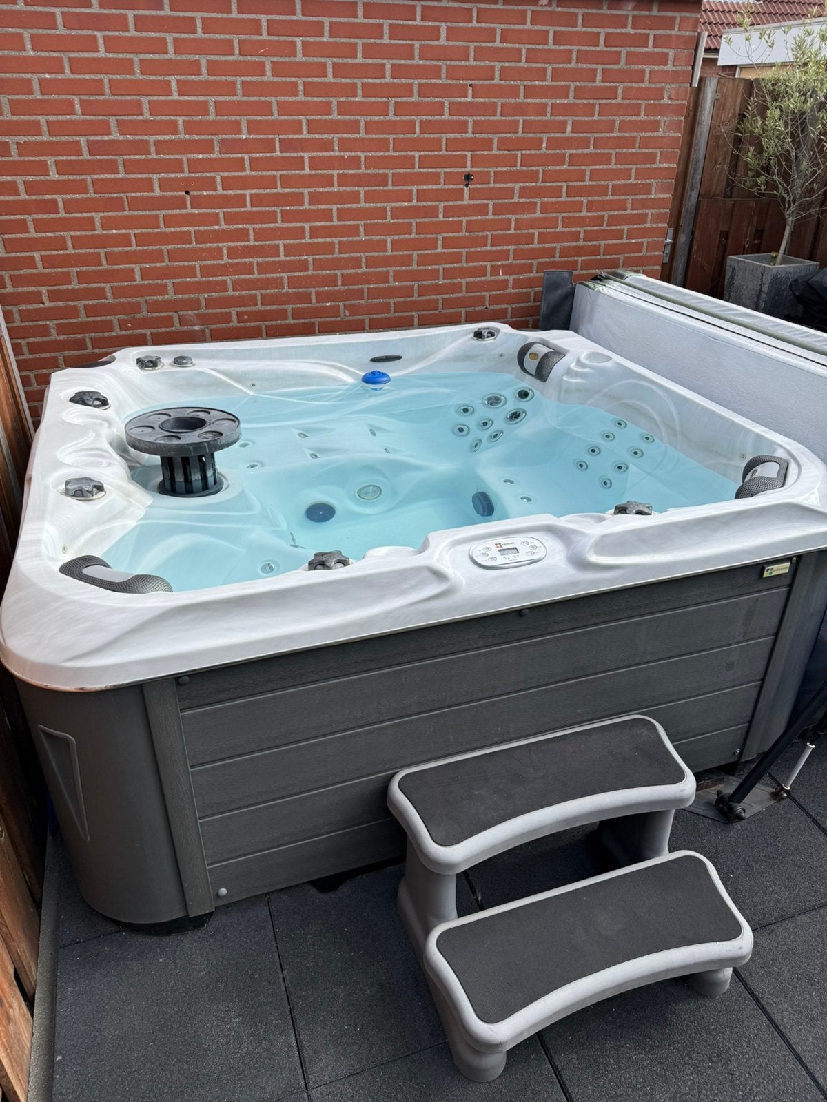 5 persoons Jacuzzi Passion Spa Pleasure te koop, Ophalen, Gebruikt, Filter, Vast