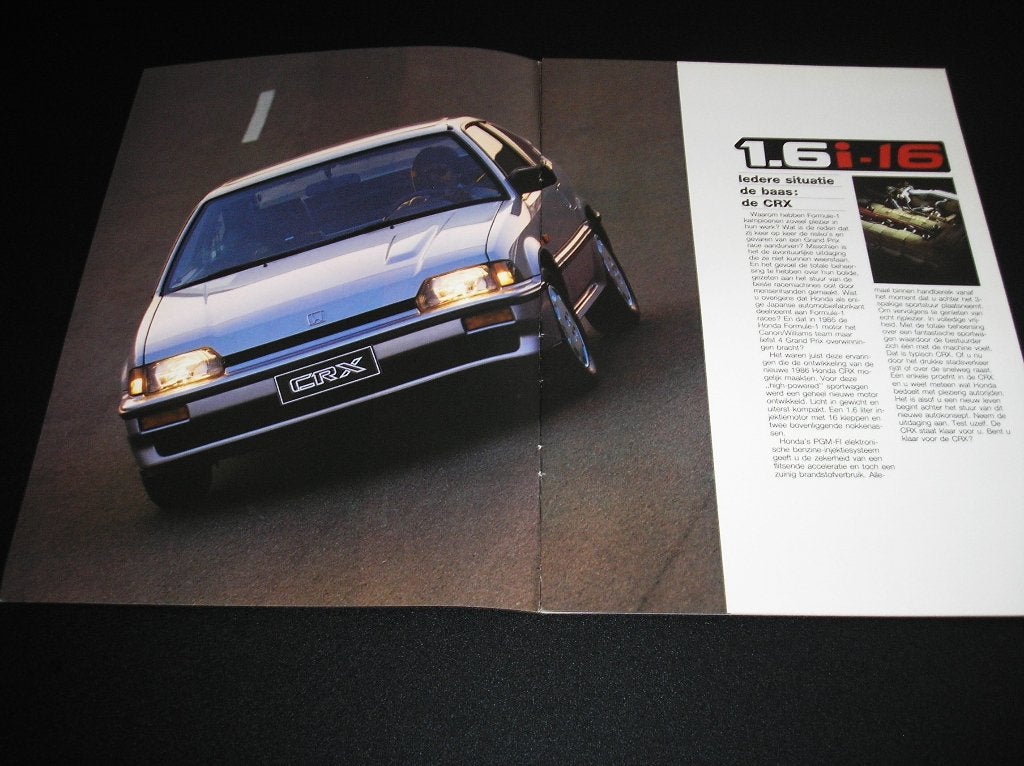 Honda Civic CRX 1.6i-16, Ophalen of Verzenden, Zo goed als nieuw, Honda