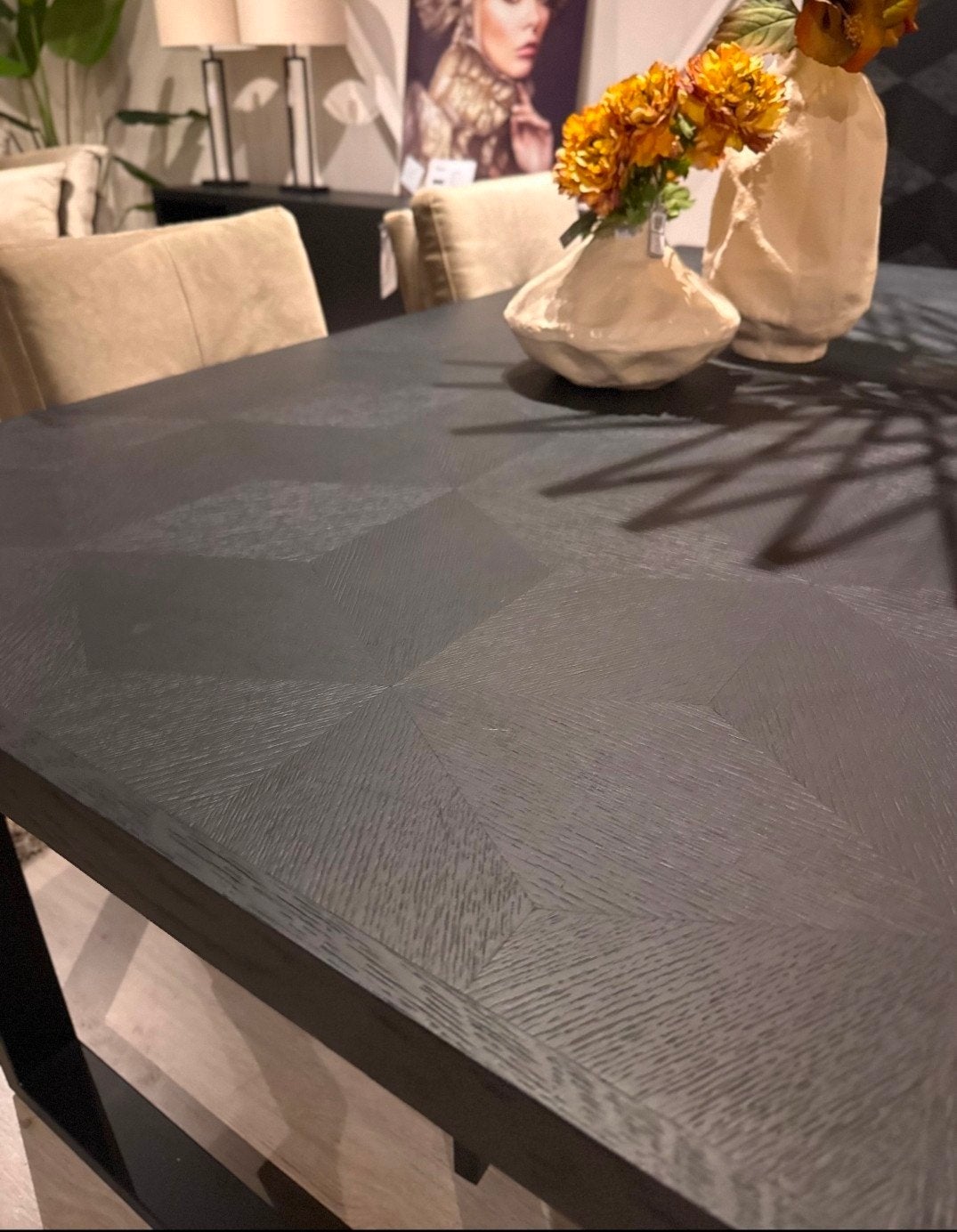 Blax eettafel Richmond Interiors 200x100cm, Huis en Inrichting, Ophalen, Rechthoekig, 200 cm of meer, 50 tot 100 cm