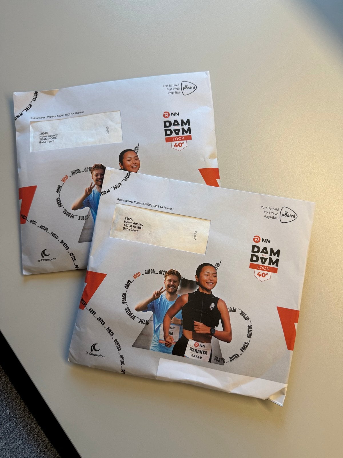 Startbewijs Dam tot Dam 10 mijl, Tickets en Kaartjes