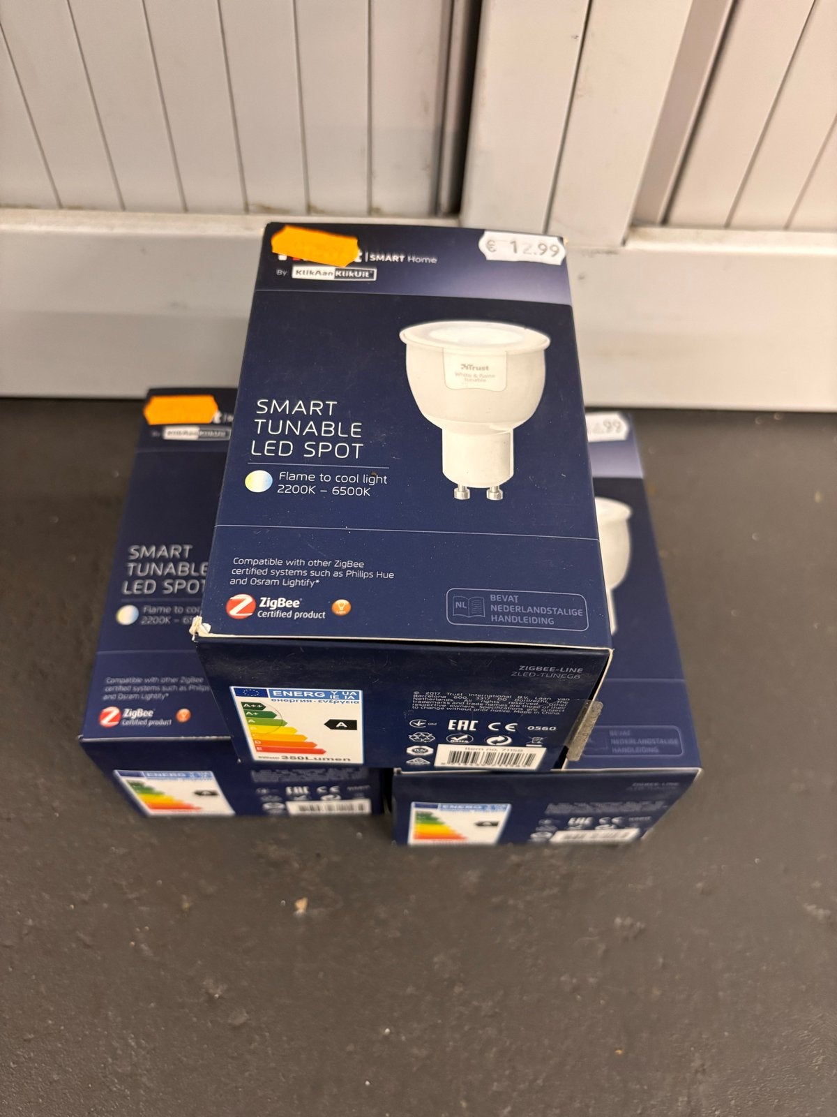 Smart Tunable LED Spot GU10 - Zigbee Gecertificeerd, Kleur aanpasbaar, Ophalen of Verzenden, Nieuw, GU10