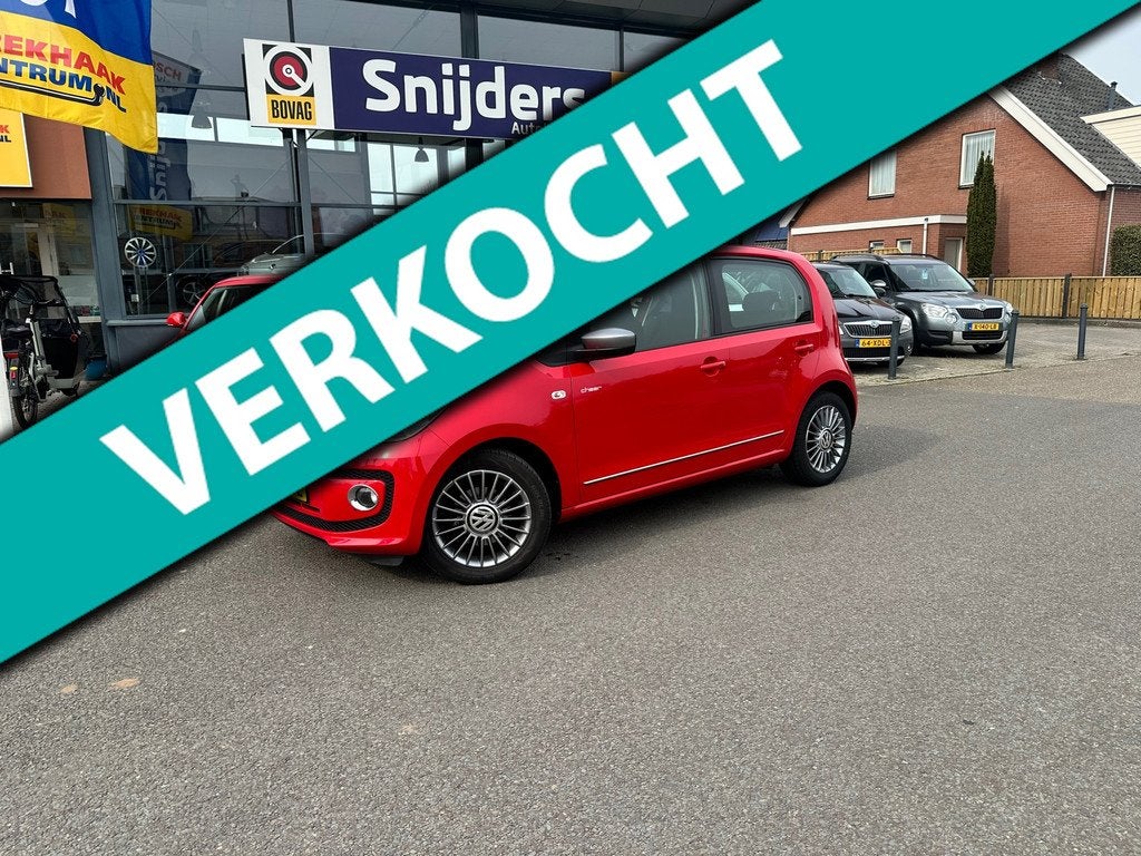 Volkswagen Up! 1.0 high up! BlueMotion PDC/NACI/CRUISECONTRO, Voorwielaandrijving, Euro 5, Gebruikt, Up!