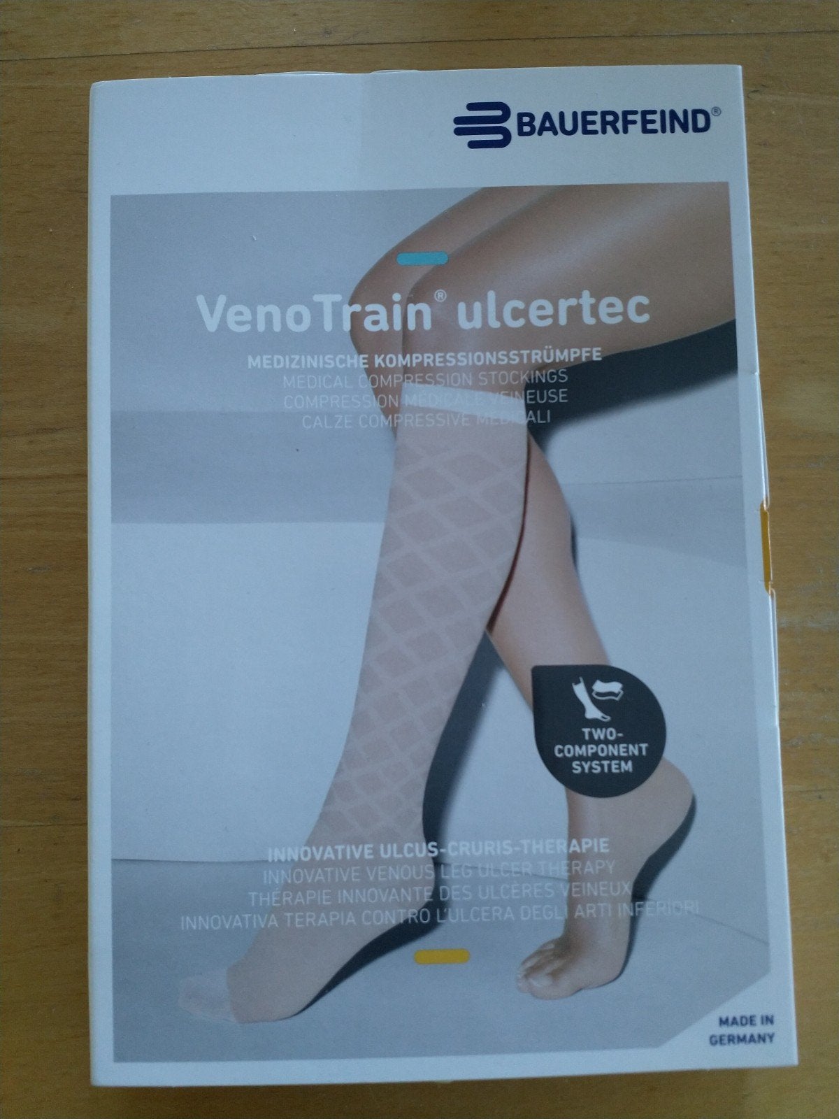 Bauerfeind Veno Train Ulcertec onderkouzen
Normaal lang
3 st, Diversen, Verpleegmiddelen, Ophalen of Verzenden, Nieuw