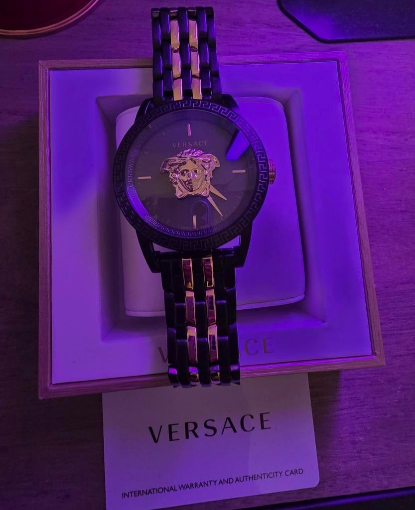 Versace VERD01623 Palazzo Empire 43mm 5ATM, Ophalen of Verzenden, Nieuw, Jongen of Meisje