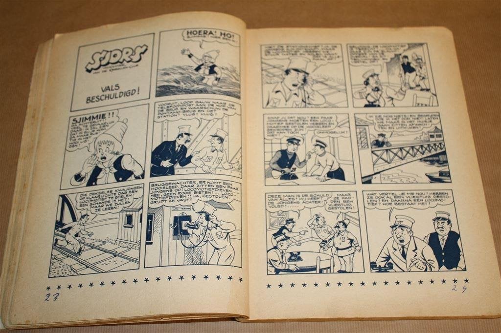 Sjors en Sjimmie Op weg naar Minasoussa. 1e druk 1956., Boeken, Eén stripboek, Ophalen of Verzenden, Gelezen