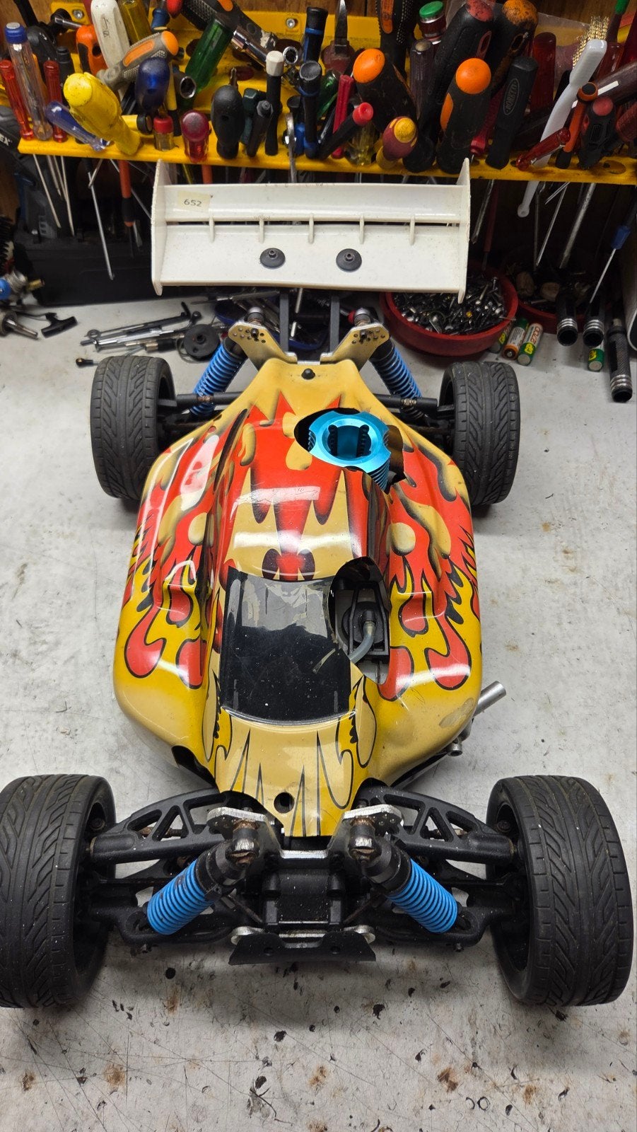 te koop mooie vrx, Gebruikt, Auto offroad, Ophalen of Verzenden, Schaal 1:8