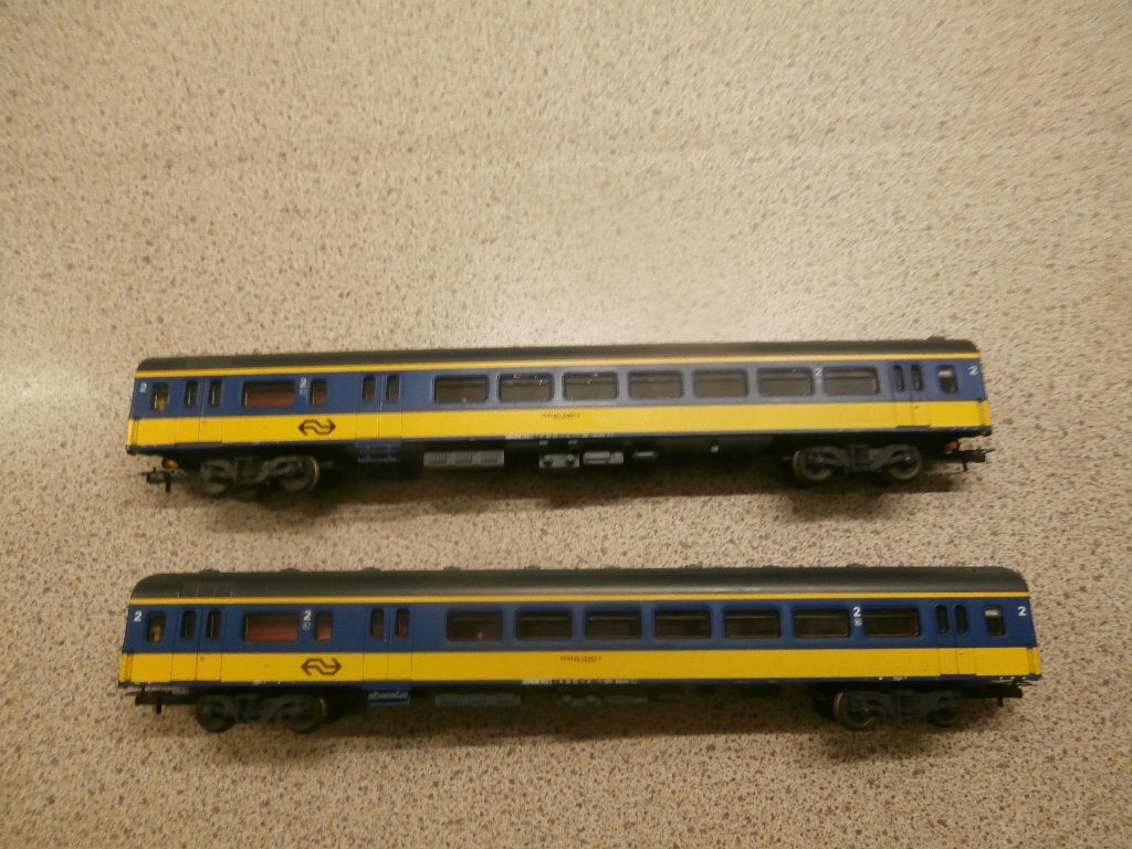 2x Lima Personen Intercity wagons, Gelijkstroom, Wagon, Ophalen of Verzenden, Lima