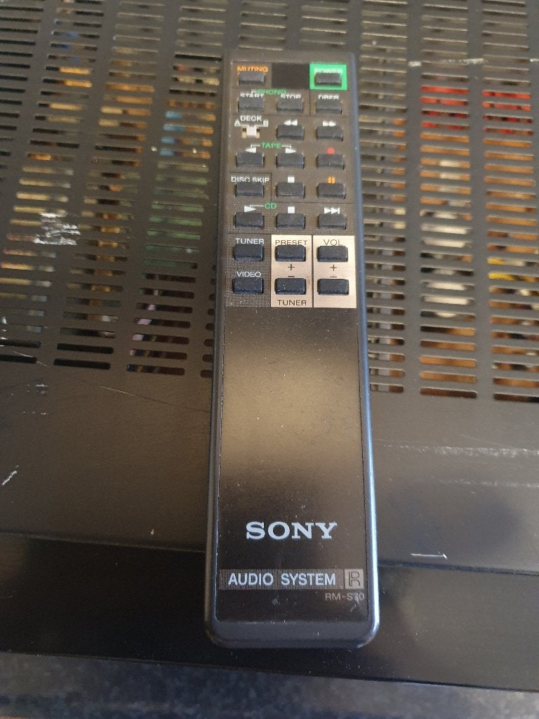 Sony versterker met afstandbediening nu 75€ incl verzenden, Gebruikt, Verzenden, Sony, 120 watt of meer