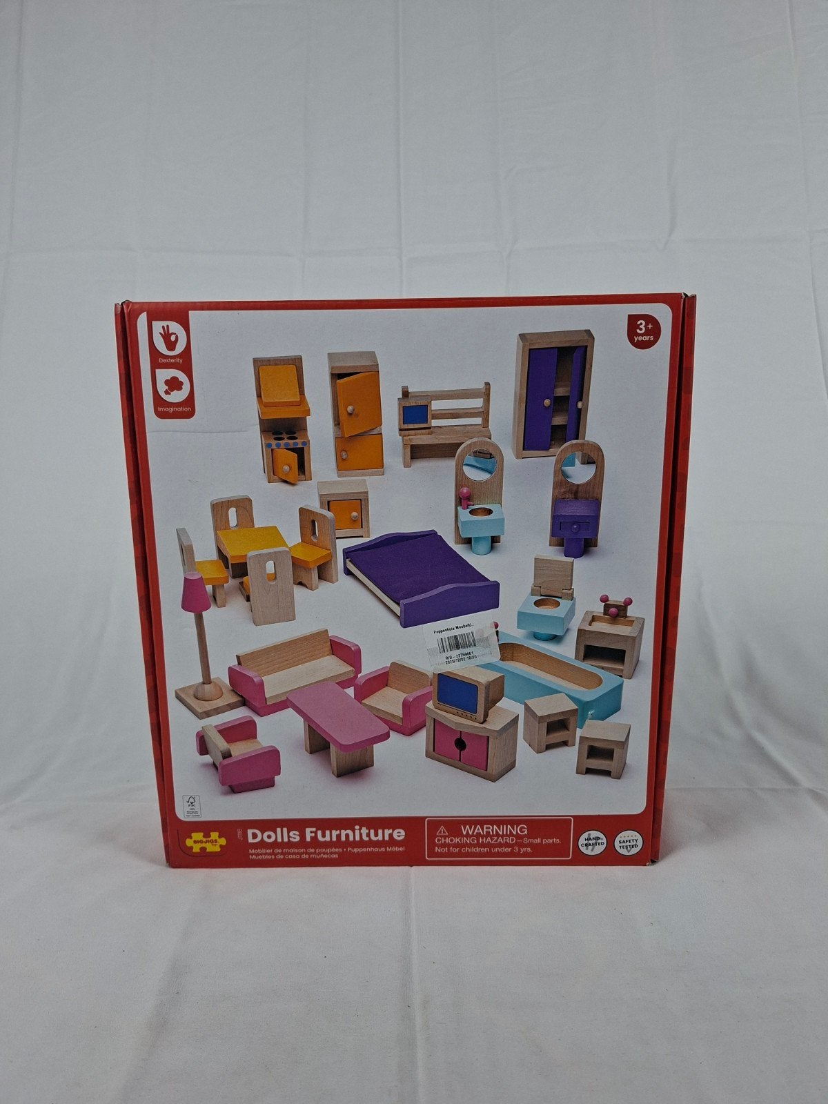 Bigjigs toys dolls furniture, nieuw in doos, Poppenhuis, -, -, Nieuw