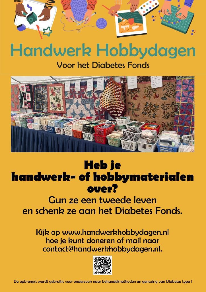 GEZOCHT: Handwerk- en hobbymaterialen, Ophalen, Nieuw, Patroon