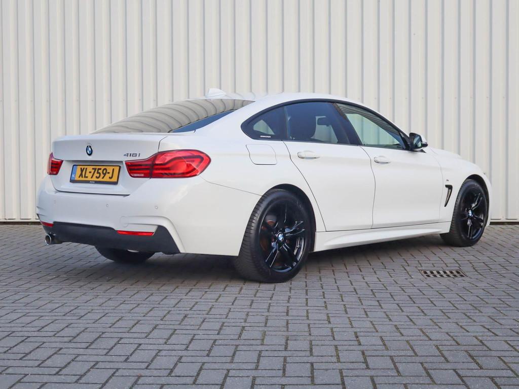BMW 4-serie Gran Coupé 418i 136pk AUT High Executive | M Sp, Auto's, BMW, Automaat, 12 maanden, Gebruikt, Wit