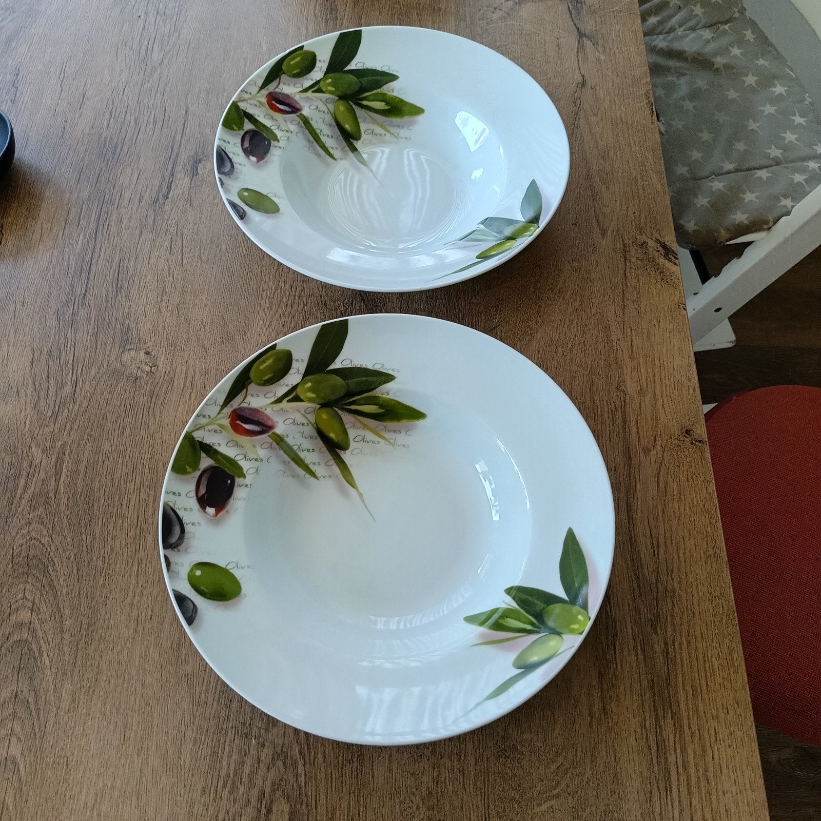 mooie diepe borden, Huis en Inrichting, Ophalen, Gebruikt