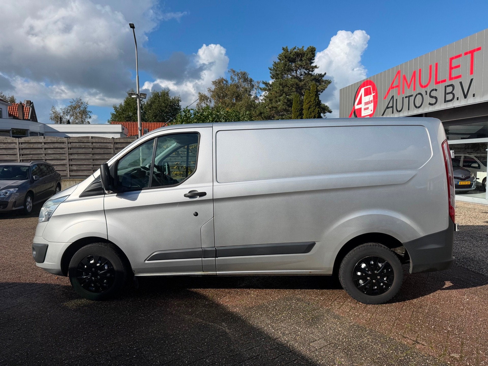 Ford Transit Custom 310,2.2TDCi,92kw,E5,AIRCO,11-2015, Voorwielaandrijving, Euro 5, Zwart, 4 cilinders