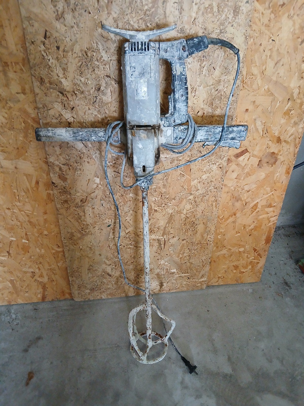 Black & Decker Bouwmixer - Krachtige Mortelmixer, Ophalen of Verzenden, Gebruikt