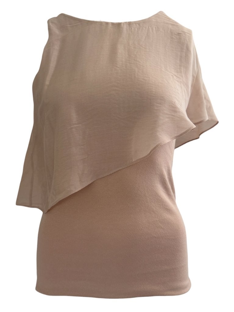 Brunello Cucinelli  top XS, Kleding | Dames, Beige, Ophalen of Verzenden, Zo goed als nieuw, Zonder mouw