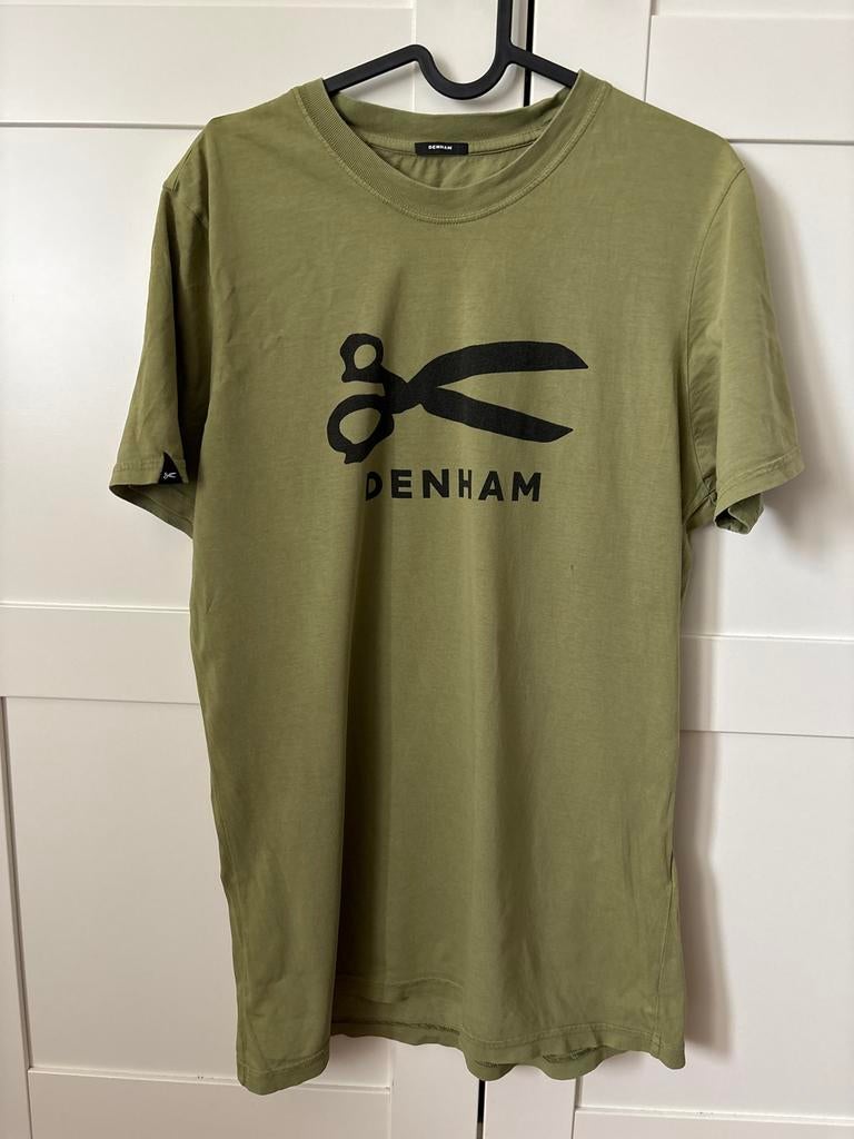 Denham T-shirt groen maat M, Ophalen of Verzenden, Zo goed als nieuw, Maat 48/50 (M), Groen
