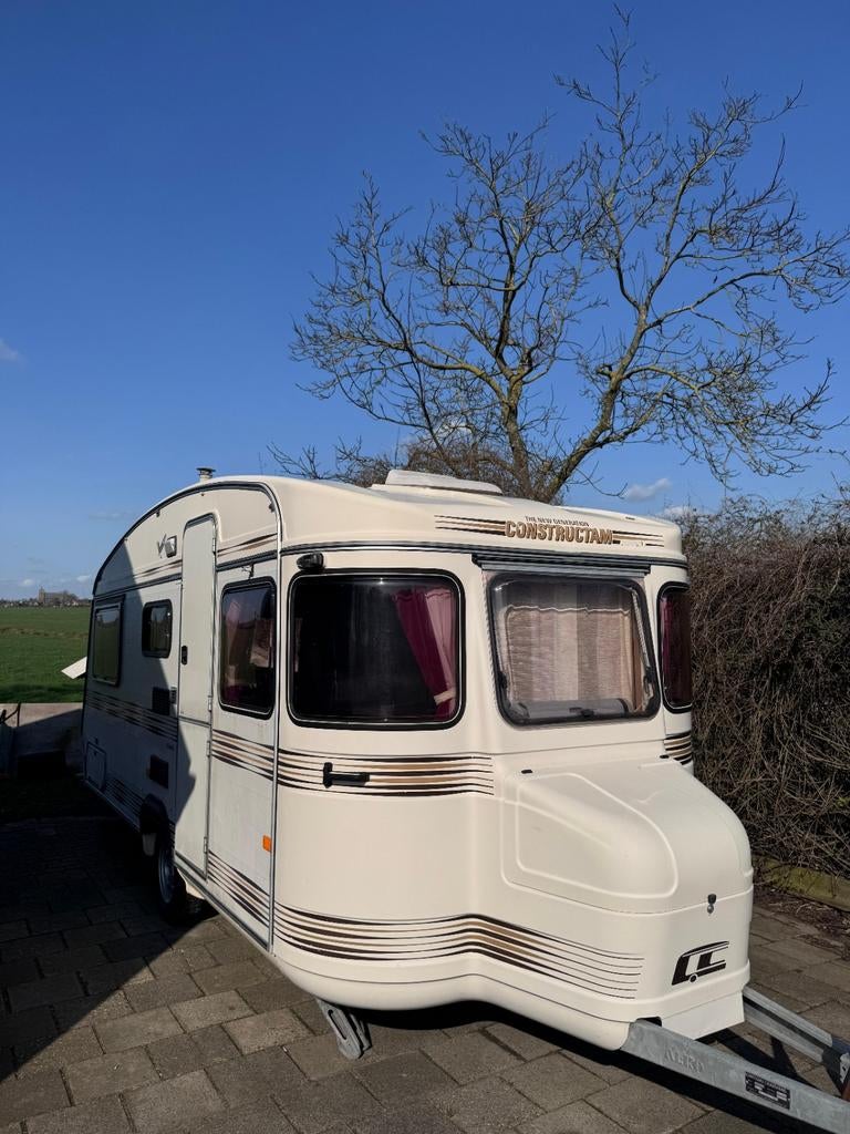 Constructam Comet New Generation 1987, Caravans en Kamperen, Overige merken, Rondzit, 750 - 1000 kg, Koelkast